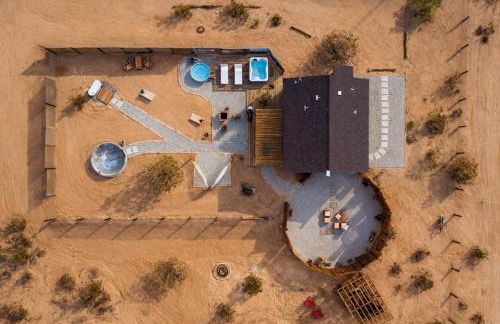 Romantic Desert Escape - Stargazing Dome, Hot Tub, Fire Pit, Hammocks, Cowboy Pool - Foto 68