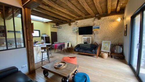 La Chaumine des Épicuriens Garden Parking - Photo 5