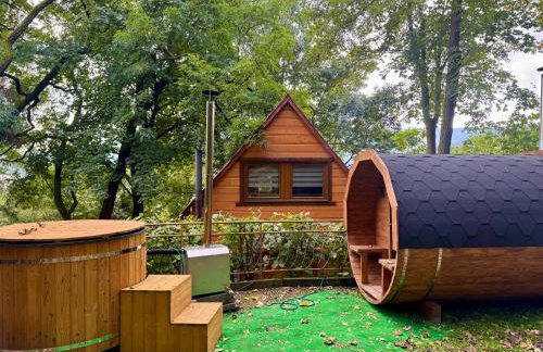 Drewniany zakątek - domek z sauną i balią - Foto 2