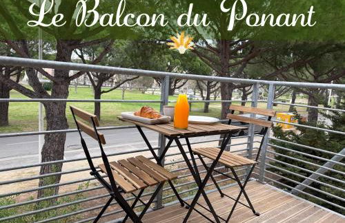 Le Balcon du Ponant 2 bedrooms with terrace park view - Foto 1