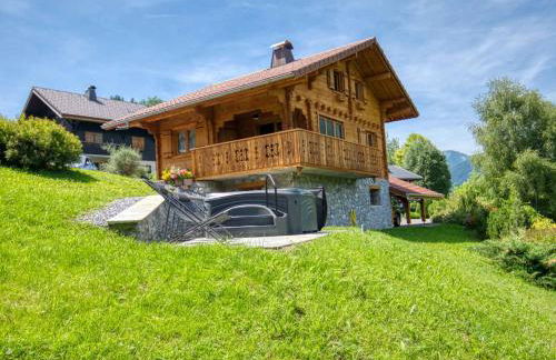 Chalet moderne avec jacuzzi, animaux admis, Morillon - FR-1-642-66 - Foto 17