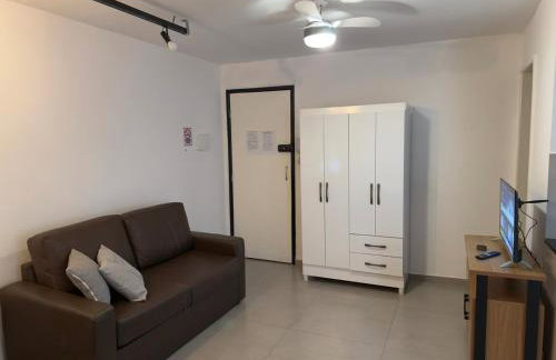 03 - ESTÚDIO com ÁREA PRIVATIVA, Máquina de lavar, Vaga de garagem, Cozinha completa, Wi-fi veloz - Foto 49