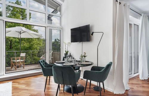 Blueberry Living - Design Loft nahe München - Dachterrasse - S-Bahn - Foto 11