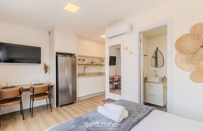 RUP Studios Equipados em Prédio Piscina - Foto 33