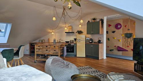 BETTER l boho apartment l Kletterwand - Foto 4, stove, dishwasher