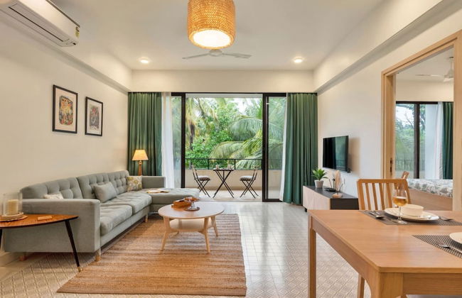 Sol Banyan by Hireavilla - 1BR w Pool in Candolim - Photo 7