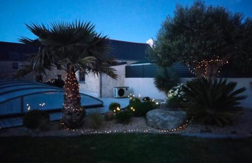 longère pour 10 personnes avec piscine chauffée d'avril à septembre - Foto 6