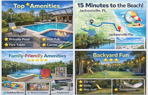 Ultimate Backyard Oasis, Heated Pool, Spa and Lake - Foto 28