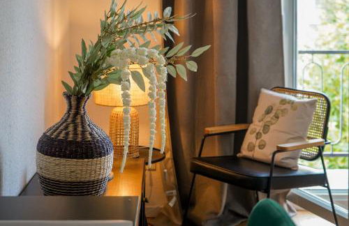 7Seas Ctiy-Apartment Saarbrücken l NETFLIX l Balkon l 24-7 Check-In - Foto 14