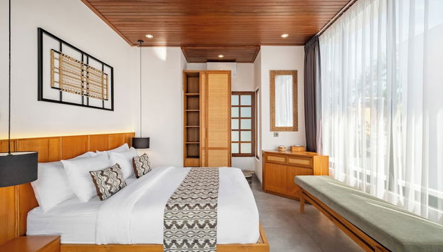 2BR Private Pool Villa in Ubud, Balcony View - Foto 2, Habitación