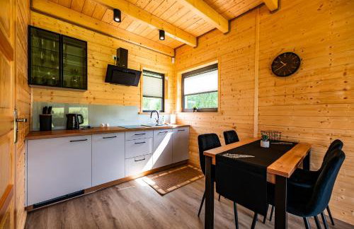 Przystanek Kistówko komfortowe domki z jacuzzi, staw wędkarski, kominek, las, przestrzeń - Foto 73