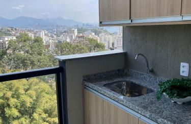 Varanda com Vista Mar - Cristo, Bondinho e Museu! - Foto 17