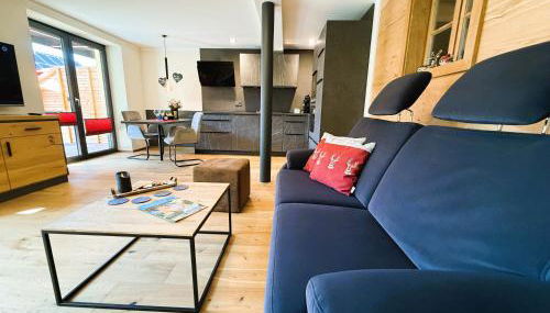 Ferienwohnung im Chaletstil Kornspeicher 70 qm Wellness Fitness Sauna Bergrödelhof - Foto 2