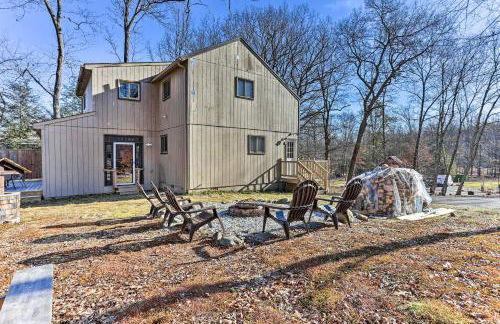 Game Room, Fire Pit Family-Friendly Poconos Haven - Foto 36