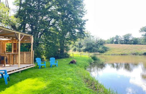 Gîte neuf avec jardin, forêt et étang - Foto 16