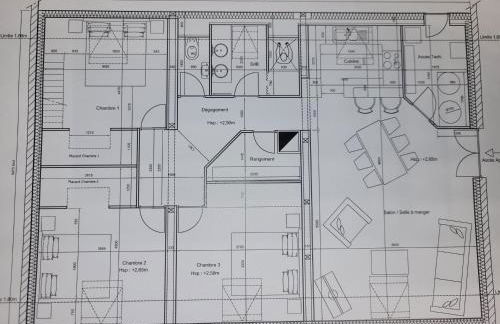 Appartement lumineux 3 chambres, terrasse, proche commerces et ski, avec WiFi - FR-1-589-677 - Foto 5