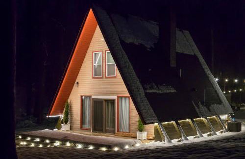 Hot Tub, Fire Pit and Patio A-Frame Stafford Cabin - Foto 33