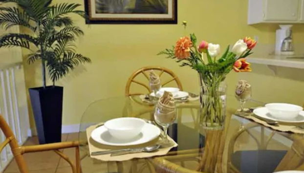 Essbereich im Zimmer