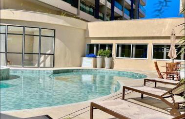 Apto de Luxo 400m Prainha-Piscina-churrasqueira-Ar-condicionado-Sand beach - Foto 11