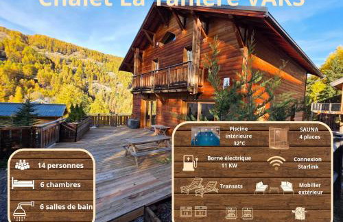 Chalet La Tanière 14 Pers - piscine chauffée et sauna - Vars Saint Marcellin - Foto 2