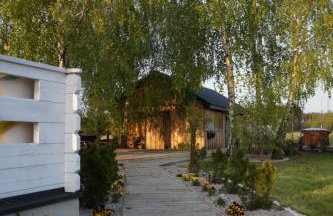 Drewniany Zakątek z sauną i jacuzzi - Foto 35