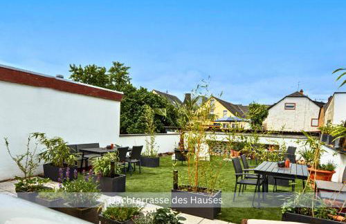 Bambuszimmer mit großem Dachgarten im Gästehaus Graf-Schmelzer - Foto 10