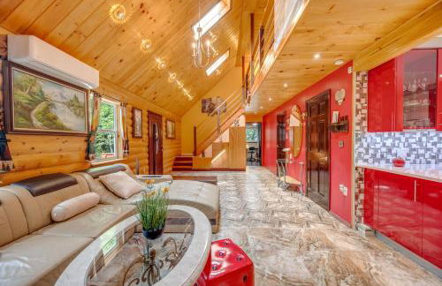 Stunning! Pocono Escape! HotTub Sauna Pool Ski Pet-Friendly Firepit Game Room Fireplace BBQ Lakes Tennis Fishing - Foto 2