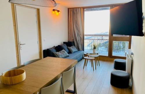 Appartement rénové 3 pièces, balcon, WIFI, 6/7 pers, Les Arcs 2000 - FR-1-346-529 - Foto 2