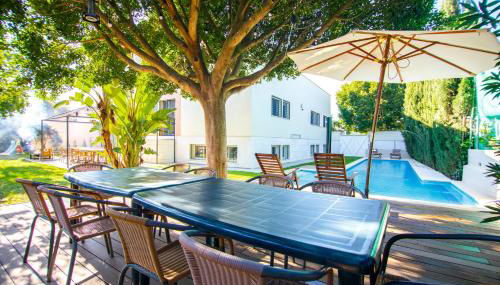 RentalSevilla Brisa del Aljarafe con piscina climatizada a 15 minutos de Sevilla - Foto 5, Garden, sunbed, Garden view