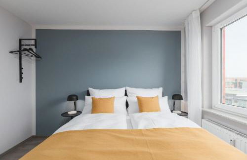 DELUXE APARTMENT 2 Schlafzimmer - Aufzug - kostenlos Parken - Balkon - Messe Flughafen - Foto 11