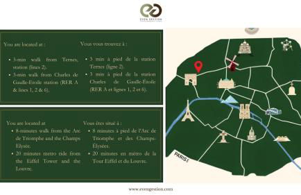 0#2people#Wagram#1Bedroom#Ternes - Foto 15