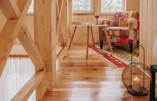 Zielony domek nad Marychą w Budwieć - Foto 36