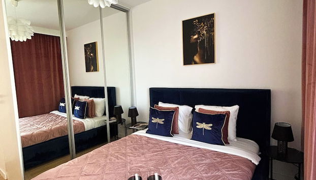 Lumina 3-room apart on Drewnowska - Foto 4, Habitación