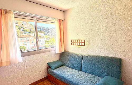 Studio 6 pers. avec Wi-Fi et balcon vue mer - FR-1-827-53 - Foto 16