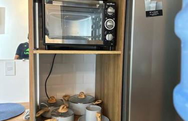 Flat frente mar no pero piscina halekai - Foto 18