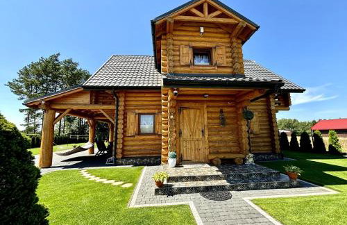 Dom Wakacyjny Złoto Północy na wyłączność, parking, plac zabaw, tarasy - Foto 7