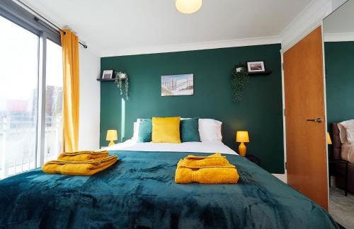 Cosy Emerald Suite - Two Story Duplex Apartment - Balcony - Contractors - Family - City Centre - Broadway Plaza - Five Ways - Sleeps 6 - Foto 10