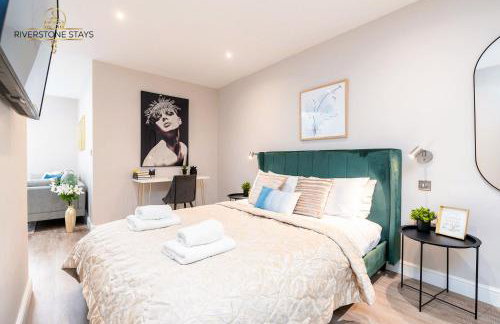 King Size Bed, City Centre, Long Stay Offers, Fast Wifi, Fully Equipped Kitchen, Dedicated Work Place - Foto 1