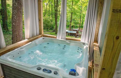 Stefan Cabin Nature-nested Tiny Home Hot Tub - Foto 2
