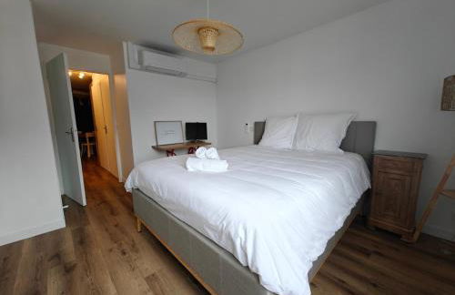 GARE, T2, Vue Bastille et Belledonne, climatisation, neuf - Foto 9