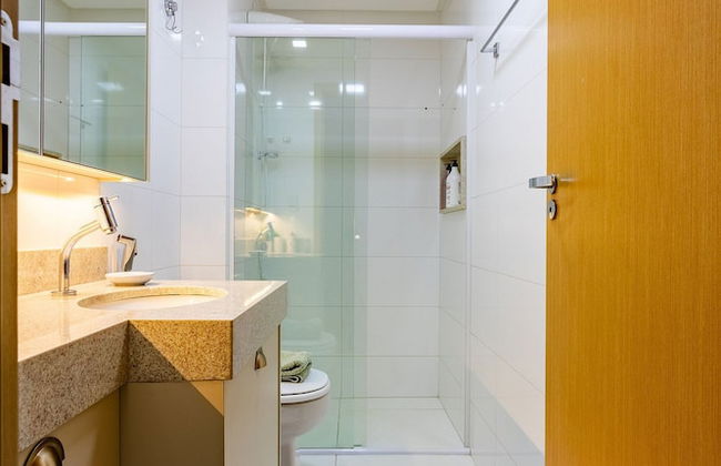 Apto Moderno com Vista Fantástica do Flamboyant - Foto 38