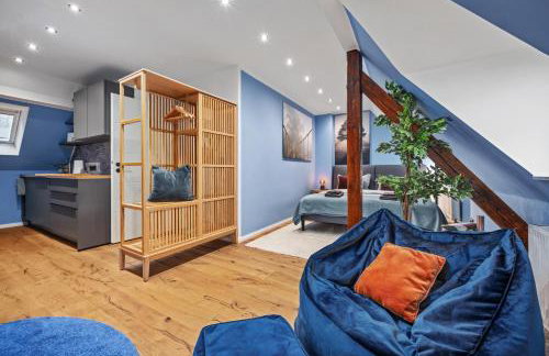 EDLER WOHNRAUM Modernes Vorstadtstudio mit Emma-Bett, Garten & Kaffeevollautomat - Foto 12