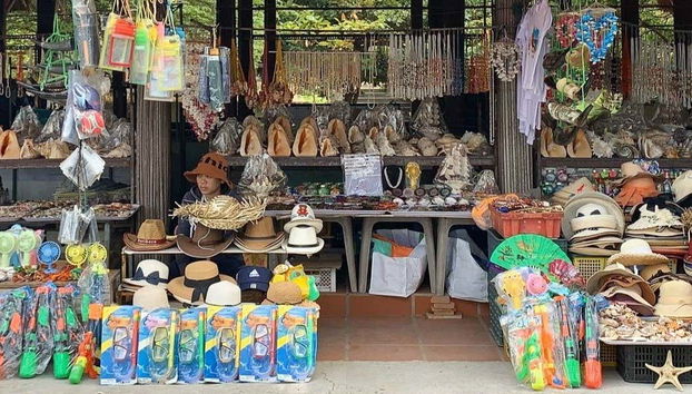 Souvenir stall