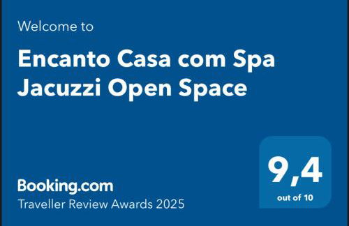 Encanto Casa com Spa Jacuzzi Open Space Castelo Branco - Foto 2