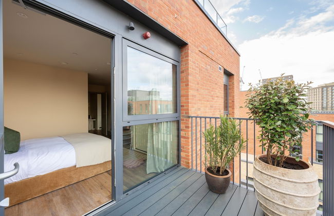 Chic Urban Flat With Rooftop Access - Foto 25