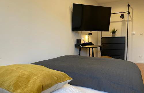 LIGHTPLACE • Große Unterkunft • 3 Schlafzimmer • Boxspring • Smart TV • Biergarten • Restaurant - Foto 11