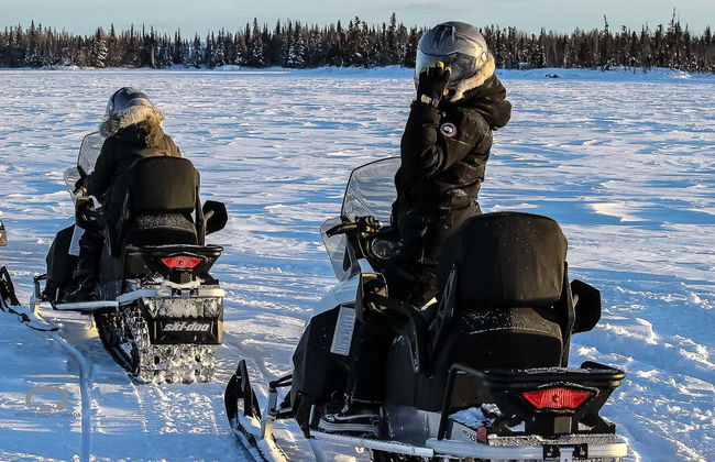Aventura en moto de nieve - Foto 5