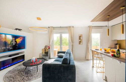 L'Escapade Indigo - Balnéo - Sauna - Foto 11