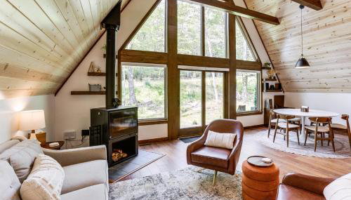 1 Mi to Resort Beach Alpine Lake A-Frame! - Foto 4