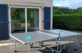 Le So Art, grande maison 4 chambres, terrain de pétanque, grand jardin clos, flipper, babyfoot, jeux Arcade, ping pong,1 km mer, proche golf, Port en Bessin, Bayeux et plages du débarquement, adaptée enfants - Foto 9